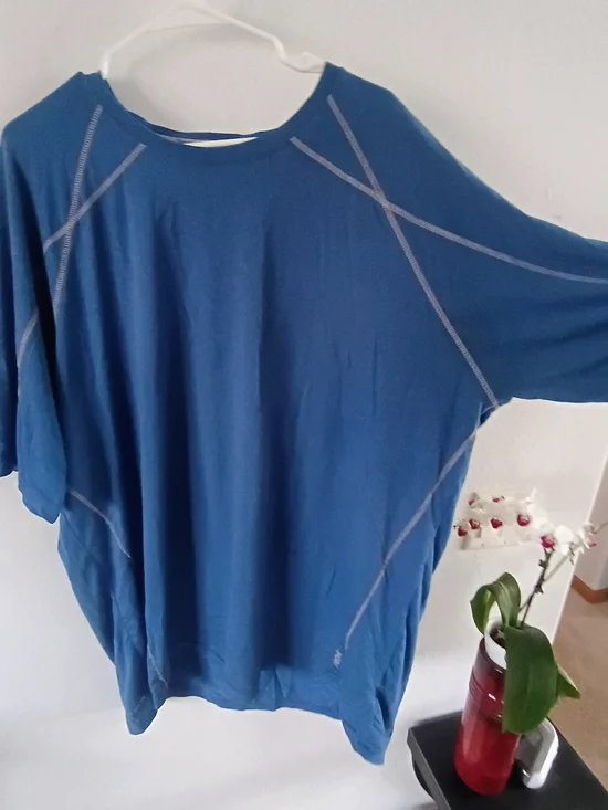 Reebok 2 Pack 3XL Athletic Performance Shirts Blue Navy Workout Bundle - Picture 9 of 11